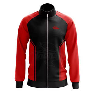 Chaqueta de Rugby Personalizada Más Vendida con Color y Logotipo Personalizados, 100% Poliéster, Transpirable y de Secado Rápido, Alta Calidad, Mangas Completas - Product Image 1