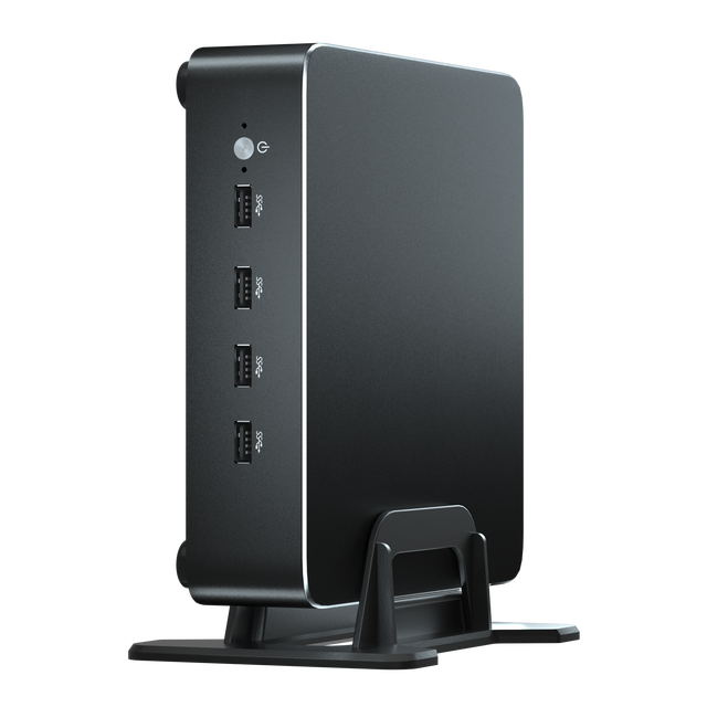 12th Gen Industrial Pc Desktop Computer Core I5 12450H 8 Cores 2~4.4GHz Win 11 Support Dual Display High Performance Mini PC
