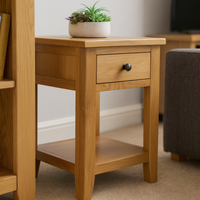 Table console extensible en chêne rustique moderne avec tiroirs et rangement Sukavina Ho Chi Minh City pour salle à manger, couloir, chambre