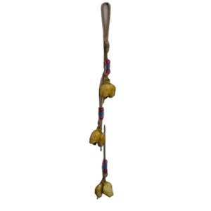 Nuevo diseño directo de fábrica personalizado hoja de hierro pintado Navidad decorativo vaca campana viento carillón - Product Image 1