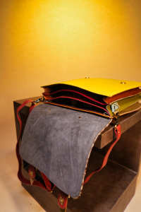 Bolso bandolera de Color rechoncho de cuero reciclado de nuevo estilo occidental, bolso y mochila dos en uno de piel Animal de alta calidad para mujer - Product Image 4