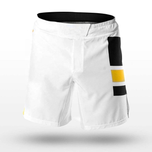 Pantalones cortos MMA personalizados al por mayor, servicio OEM, novedad, pantalones cortos MMA de color sólido para hombre - Product Image 1