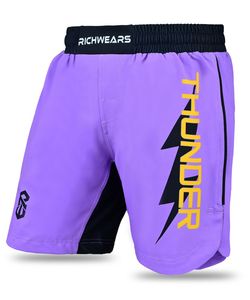 กางเกงขาสั้นป้องกันผื่นสำหรับเด็ก MMA แบบสั่งตัดโลโก้ได้ตามต้องการการฝึกฟิตเนส - Product Image 1