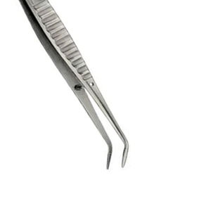 Pinzas de acero curvadas de calidad superior Fábrica al por mayor Base de algodón Instrumentos quirúrgicos Precio bajo Pinzas de algodón de Venta caliente - Product Image 5