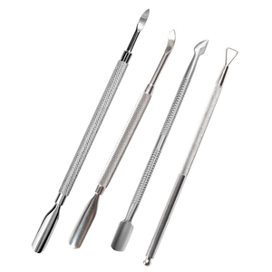 Different colour <b>Nail</b> <b>Polish</b> <b>Remover</b> Beauty Equipment's Cuticle Tools Stainless Steel <b>Nail</b> Cuticle Pusher Silver <b>Nail</b> Pro Pusher - Product Image 5