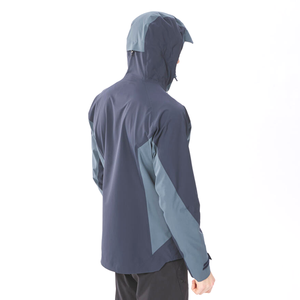 Chaqueta Impermeable Gruesa con Capucha y Camuflaje, Cortavientos para Senderismo y Escalada, Chaqueta Casual para Exteriores con Cierre de Cremallera - Product Image 5