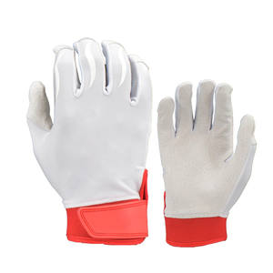 Gants de frappe de baseball personnalisés de haute qualité pour joueur d'équipe professionnel prix d'usine gants d'entraînement de baseball en cuir et softball - Product Image 1
