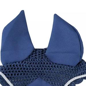 Durable Mesh <b>Horse</b> Fly Veil Ear Bonnet Equestrian Riding <b>Product</b> Customizable High Quality All Design Options - Product Image 2