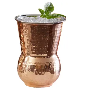 Individueller moskauer Maultierbecher edelstahl, 480 ml Kupfer-Maultierbecher für Cocktails, Martini, für Zuhause, Bar, Club