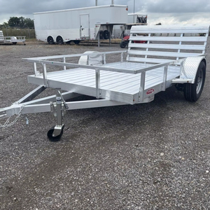Remolque Utilitario de Aluminio de Grado Industrial, 76 x 10, con Piso Sólido, Garantía de 3 Años, Hecho en EE. UU. - Product Image 1
