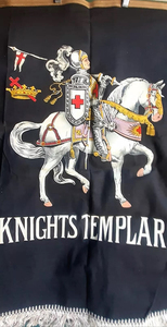 Diseño de bordado a máquina personalizable para caballeros masónicos Templarios Commandery Banner nuevo personalizado de alta calidad ronpex - Product Image 3