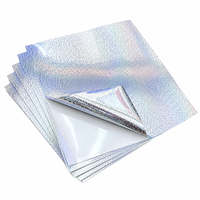Feuilles de papier autocollantes en PVC holographique personnalisées pour l'impression jet d'encre et les étiquettes de bouteilles