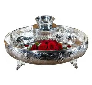 Nouvel arrivage : Bol en laiton métallisé, soigneusement conçu, rehausse l'expérience culinaire grâce à son aspect propre et élégant. - Product Image 4