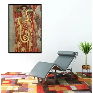 Póster de Hygieia de Gustav Klimt, estilo Art Déco, decoración de pared en lienzo - Product Image 4