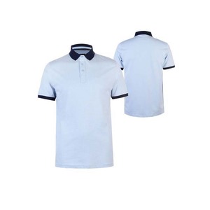 100% poliéster algodón liso para hombre Polo camisetas con logotipo personalizado bordado impreso hombres Polo diseño OEM 2025 nuevas llegadas - Product Image 4