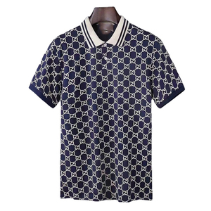 Venta caliente de alta calidad para imprimir 100 camisetas de algodón para hombres, cuello de polo redondo de manga corta para hombres y mujeres - Product Image 1