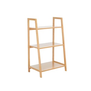 Wholesale 3-Tier Solid <b>Wood</b> Natural Color <b>Storage</b> Rack Displaying Spices in Living Room Bedroom Bathroom Kitchen - Product Image 6