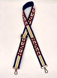 Sangle de sac à main réglable perlée avec couleur personnalisable et boucle à ardillon avec logo-Idée de cadeau de mariage et de fête à la mode - Product Image 3