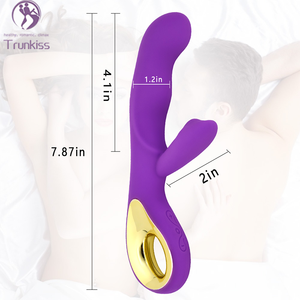 Vibratore per Massaggio Punto G a 10 Velocità con Frequenza Variabile e Vibrazione Simultanea a 4 Punti per Masturbazione Femminile e Stimolazione Vaginale - Product Image 3
