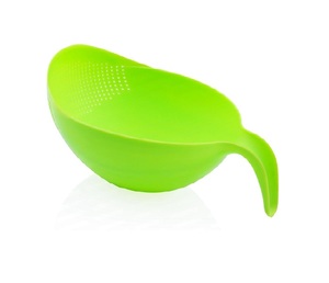 Heavy Duty Plastic Rice Washer <b>Strainer</b> with Handle Food Grade Drain Bowl for Washing Fruits Vegetables Grains and <b>Pasta</b> Kitchen - Product Image 1