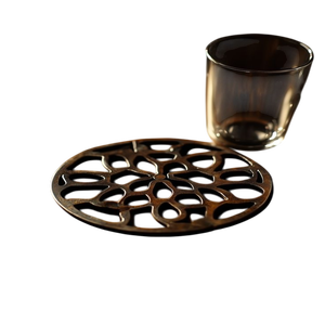 Juego de posavasos de madera al por mayor posavasos de bambú posavasos con logotipo personalizado a la venta con calidad superior - Product Image 1