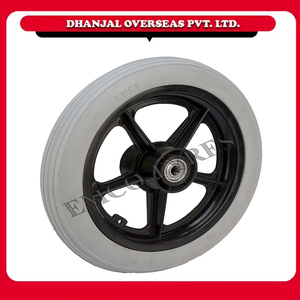 Nueva rueda trasera de goma duradera Emco de 12 pulgadas para sillas de ruedas, rodante suave, fácil de instalar, accesorios de movilidad - Product Image 2