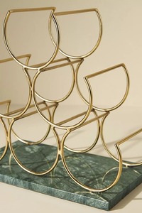 หินอ่อนชั้นวางไวน์ที่เก็บไวน์หินอ่อน - Product Image 3