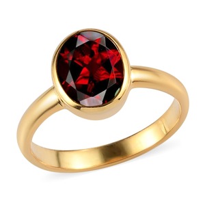 แหวนโกเมนสีแดงทำด้วยมือที่เป็นที่ต้องการมากที่สุดสำหรับของขวัญสุดโรแมนติกหรืองานฉลองครบรอบปี - Product Image 2