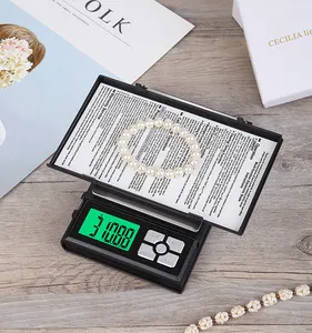 Notebook Hidden Function Digital Gold Silver Scale 500g/0.01g Rechargeable Jewelry Scales 3 Kilos Coin Weight Weighing Scale