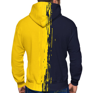 Sudadera con capucha con cremallera OEM 2025 con logotipo personalizado, sudadera Unisex de alta calidad, costura por sublimación para hombre para invierno - Product Image 2