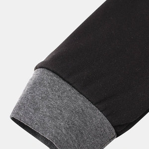 Sweat-shirts à capuche décontractés pour hommes, design personnalisé, vente en gros, meilleure qualité, 100 % coton molletonné, anti-boulochage, doublés, mode hiver, OEM - Product Image 5