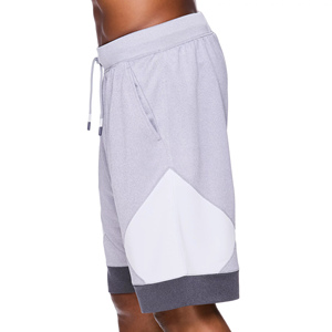 Pantalones cortos de chándal de entrenamiento de gimnasio para hombre con estampado en relieve personalizado 100% algodón French Terry estilo informal sublimado Technics tela de malla - Product Image 2