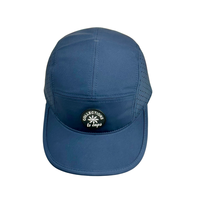 Casquette de baseball tendance à visière plate pour l'extérieur, imperméable, multi-panneaux, avec patch logo personnalisé, service OEM, unisexe, fabricant vietnamien