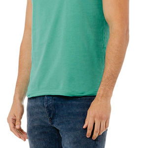 Camiseta sin mangas de algodón atlética transpirable para hombre, camisetas sin mangas personalizadas de alta calidad, camiseta sin mangas informal en blanco para hombre - Product Image 5