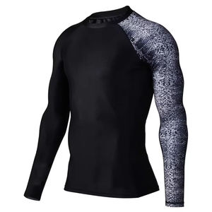Nouveauté chemise de fitness à compression Rash Guard Oem vente en gros chemise Rash Guard de haute qualité pour hommes fabriquée au Pakistan - Product Image 5