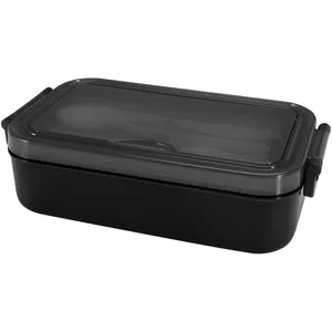 Boîte à lunch personnalisée avec couverts et compartiment pour aliments - Product Image 2