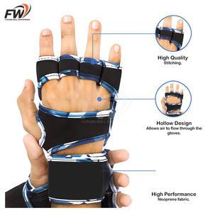 Poignées antidérapantes pour haltères, entraînement musculaire, fitness, sport, protection des paumes pour exercices de musculation en salle de sport, unisexe - Product Image 5