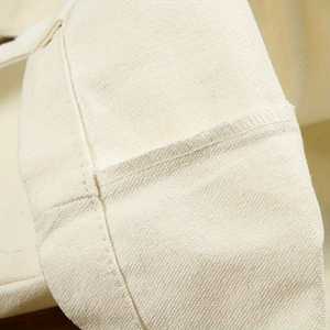 CXJ-F24014 Custom Cotton Canvas Tote Shopping <b>Bag</b> 12oz <b>Medium</b> Heat Transfer Durable Eco-Friendly Washable for Advertising Use - Product Image 3