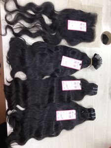 Máquina de cabello Remy brasileño virgen 100%, doble trama, pelo ondulado suelto Natural, tejido de cutículas alineadas, sin enredos, sin desprendimiento - Product Image 5