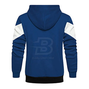 Créez votre propre logo – Nouveaux sweats à capuche zippés pour hommes, doublés, respirants, de haute qualité, style uni, pour l'hiver – Vente en gros en ligne - Product Image 2