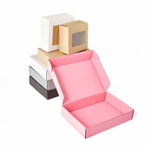 Cartón Kraft negro blanco embalaje cartón fiesta regalo caja jabón cartón soporta tamaño personalizado e impresión de logotipo - Product Image 4