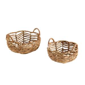 Cesta de almacenamiento en forma de flor hecha de ratán decoración del hogar Vietnam al por mayor - Product Image 4