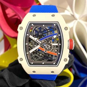 Reloj Tourbillon de Fibra de Carbono Ultrafino de Alta Calidad para Hombre, Diseño Transparente, Mecánico Automático, Lujoso y Ligero - Product Image 2