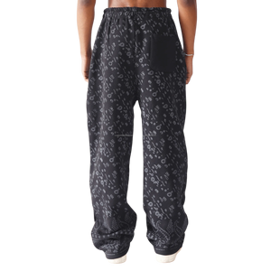 Pantalones Deportivos Casuales para Hombre, Personalizados con Estampado Completo, 100% Algodón, Felpa Ecológica, Logotipo Personalizado, Corte Ancho y Holgado, Venta al Por Mayor - Product Image 3