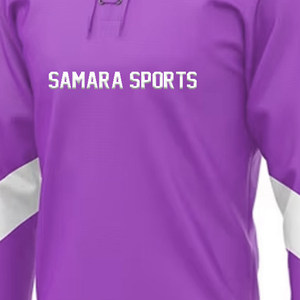 Camisetas de equipo de Jersey de hockey sobre hielo de sarga de aparejos de sublimación y bordado personalizadas de poliéster profesional OEM - Product Image 3