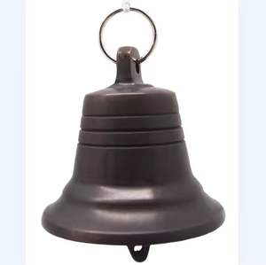 Campana de metal de latón náutico pequeño para decoración del hogar - Product Image 5