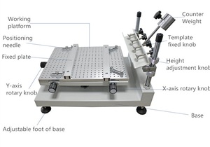 Hot bán 2024 qihe giá thấp SMT dây chuyền sản xuất của nhãn hiệu <span class=keywords><strong>Stencil</strong></span> máy in, Màn hình máy in Hàn máy in Kem qh3040 - Product Image 4