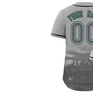 Camisetas de Béisbol Personalizables Antibacterianas y Transpirables, Ropa de Moda para Fanáticos de Equipos en Todas las Tallas, Envío Rápido, Alta Calidad - Product Image 2