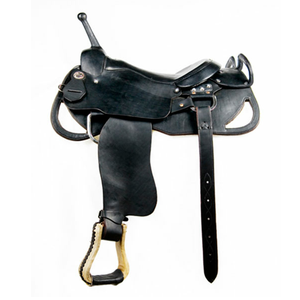 Selle de saut d'obstacles pour chevaux de style western, en cuir, vente chaude, fabrication directe, étiquette privée, prix de gros, selles de cheval en cuir - Product Image 6
