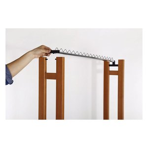 Foppapedretti <b>Snake</b> 60 Coat Stand 66x43x177cm Walnut Finish Model 415306 - Product Image 3
